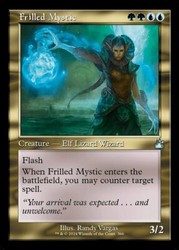 Frilled Mystic (Retro Frame) #366 Ravnica Remastered MTG Uncommon