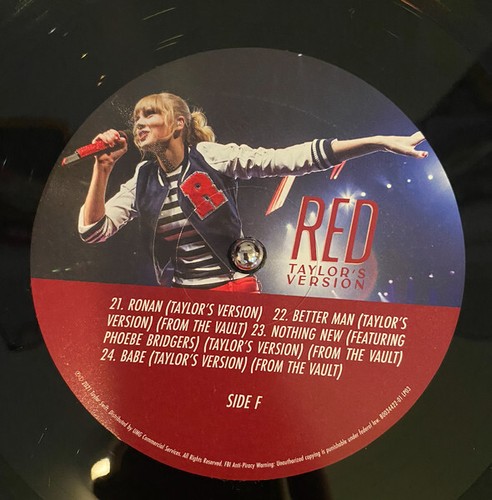 Taylor Swift - Red (Taylor's Version) - 4LPs - 45 RPM - Brand New/Sealed Vinyl - Imagen 7 de 16