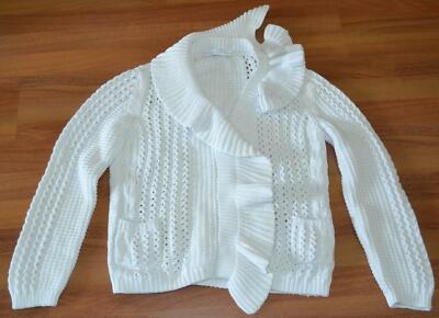 Luxus! original Ermanno Scervino Strickjacke ital. Gr.46 Ger. Gr.40