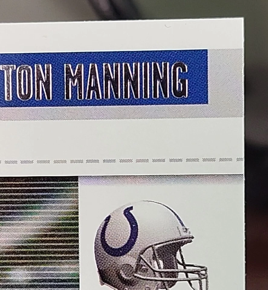 2006 Playoff Contenders #43 Peyton Manning Colts - Image 4 of 4