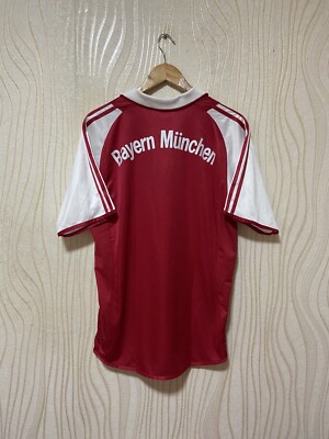 BAYERN MÜNICH 2004 2005 HOME FOOTBALL SHIRT SOCCER JERSEY ADIDAS