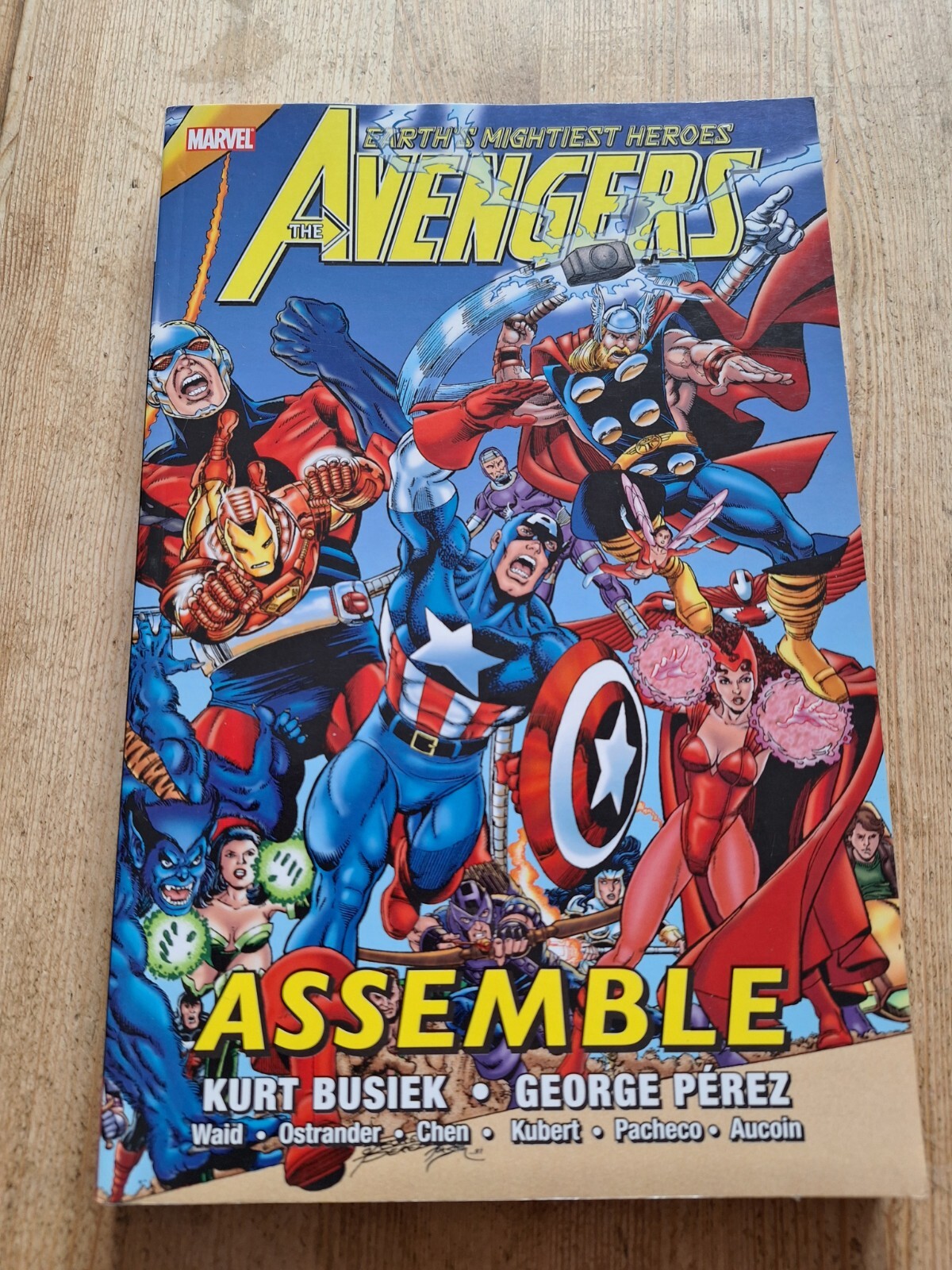 The Avengers Assemble Vol. 1, Sean Chen
