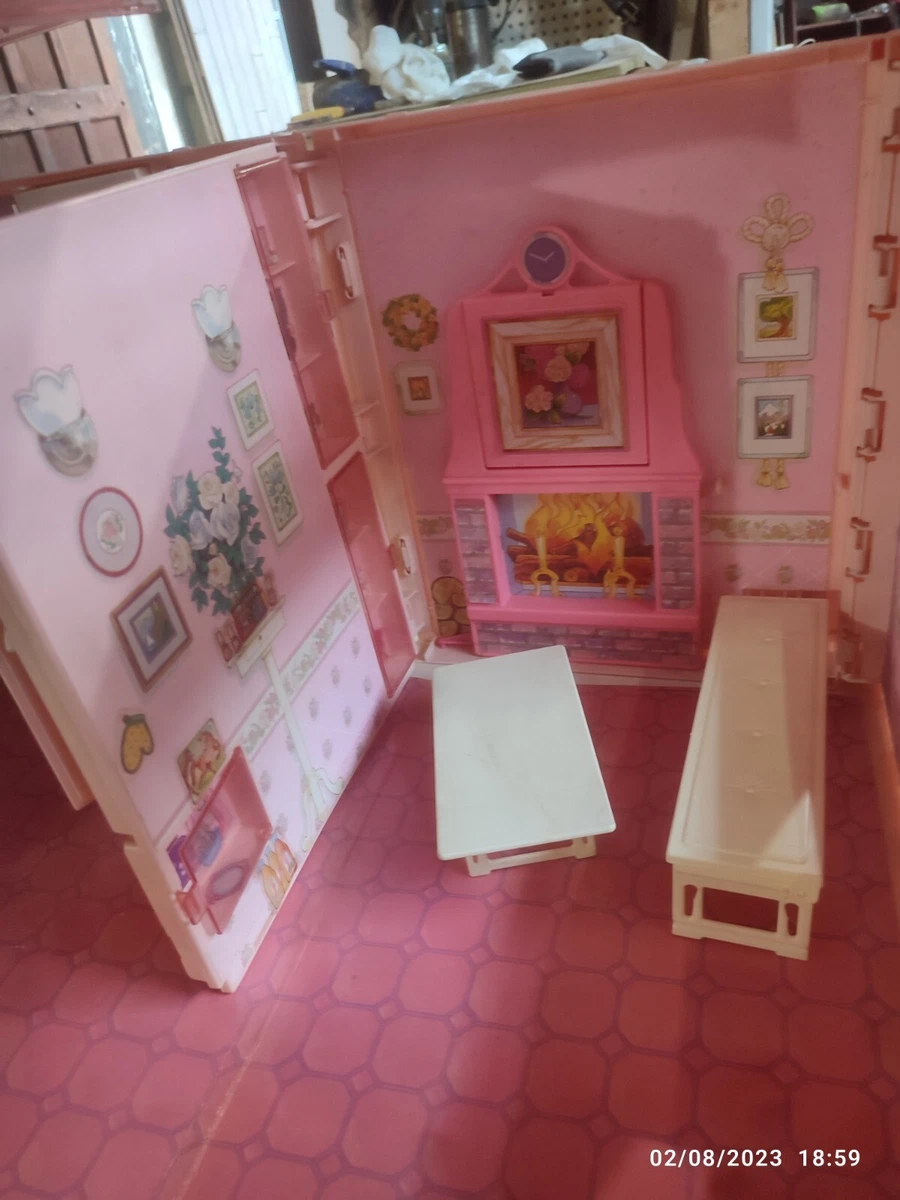 casa MATTEL BARBIE MAGIC HOUSE FOLD N FUN richiudibile 1992 con