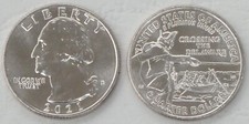 USA Quarter Dollar George Washington Crossing the Delaware 2021 D unz.