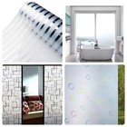 Privacy Glass  Doors Frosted Window Film Decorative Sticker Self Adhesive UK