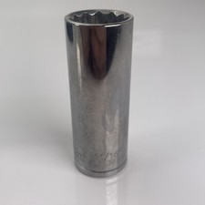 Blue Point Snap-on 3/8" Drive 12 Point Deep SAE Chrome Socket BLPL381116 11/16"