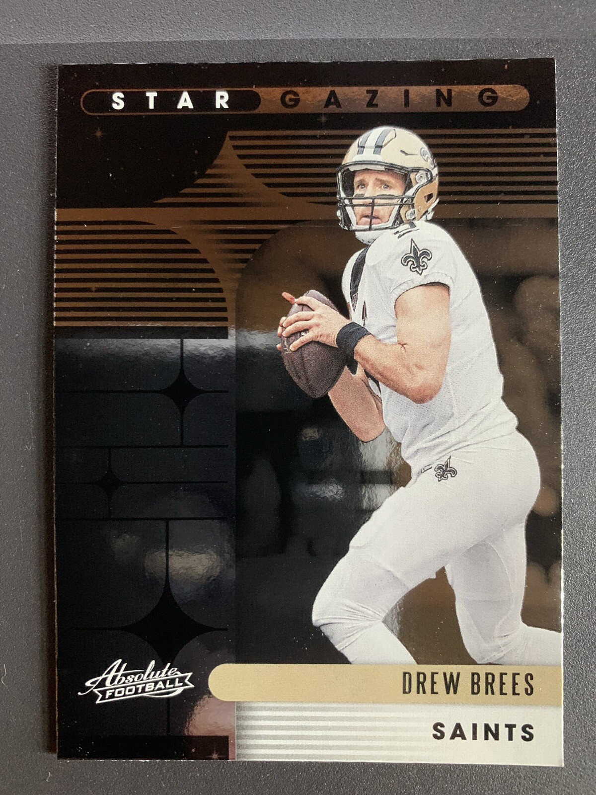 2020 ABSOLUTE FOOTBALL STAR GAZING Drew Brees New Orleans SAINTS #SG-DB