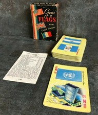1954 Russell Game of Flags of the United Nations - Vintage