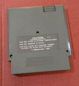 SUPER MARIO BROS. 3 (NINTENDO NES) 1990 CLASSIC 3 SCREW GAME CARTRIDGE