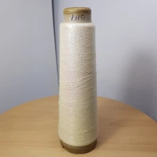 Unlabelled Machine Knitting Yarn - vintage - 140 gram plastic thread 1 ply (C10)