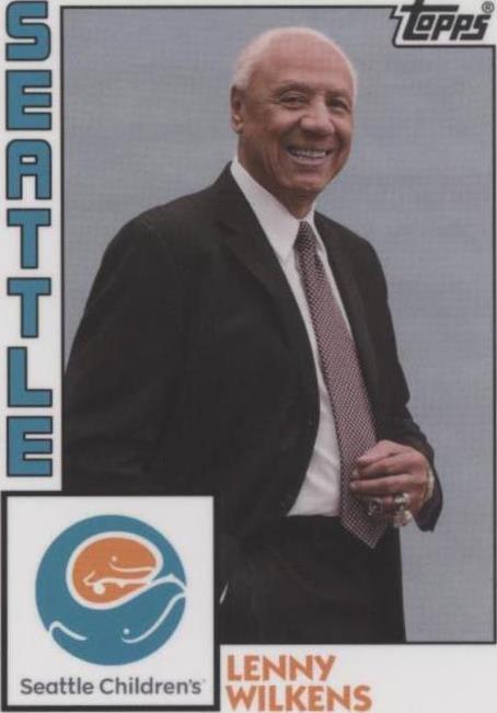 2020 Topps Seattle Children's Heroes - Lenny Wilkens #SCH-8 - 1 of 2