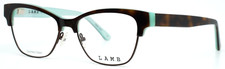 LAMB LA064 TOR Tortoise Womens Cat Eye Full Rim Eyeglasses 53-17-140 B:40