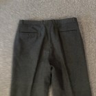 Vtg Gray Wool Blend Seamed Men’s Dress Pants Sz 35x30 A2925 — photo 4
