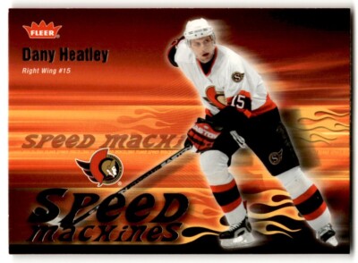 Dany Heatley 2006-07 Fleer Speed Machines #SM18 Ottawa Senators