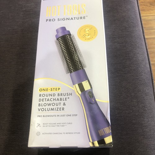 OPEN BOX HOT TOOLS Pro Signature Detachable One Step Round Brush and Hair Dryer - Picture 3 of 3