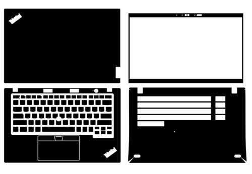 Laptop Aufkleber Skin Schutz für ThinkPad L14 Gen4