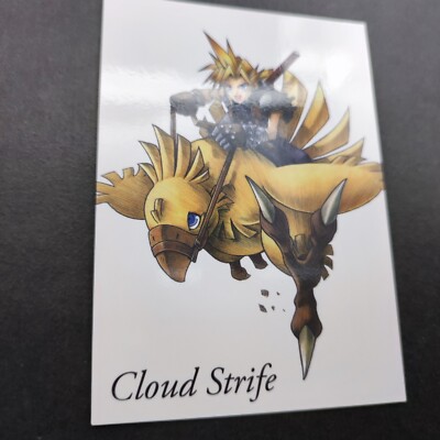 Final Fantasy FF7 Art Museum Card 