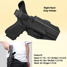 Duty Gun Holster For Glock 44 45 17 19 31 32 Gen 1-5 G23 G22 Gen1-4 Level 3 Case