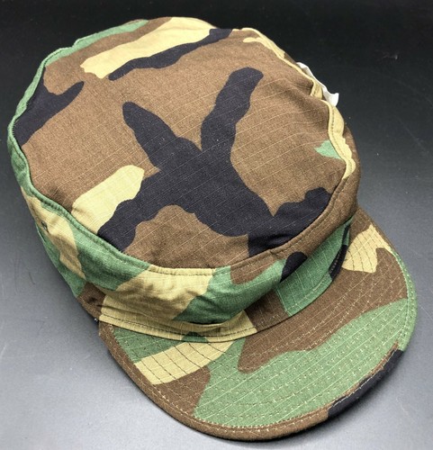 Army Woodland Cap USGI US Military BDU Uniform Hat Hot Summer Weather - Picture 31 of 37