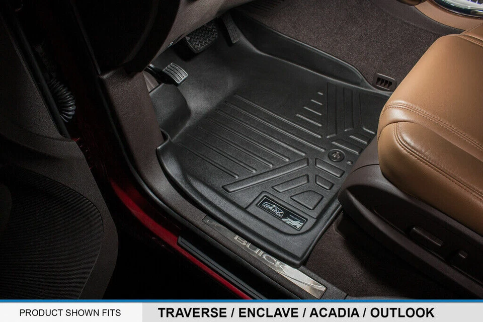 SMARTLINER Floor Mats Cargo Liner Set 2009-2017 Traverse Enclave (Bucket Seats) Foto 2 de 4