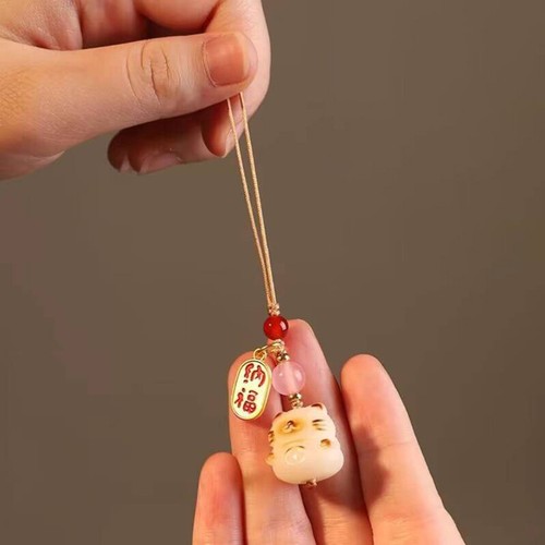 Cat Claw Phone Strap Phone Charm Bag Pendant Anti-Lost Phone Decor Key Chain - 第 9/13 張圖片