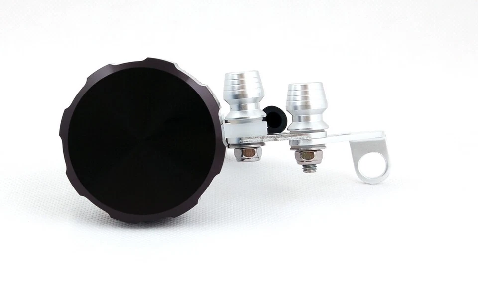 ¡Depósito de líquido de aceite de freno de embrague apto para Honda Kawasaki Suzuki Yamaha Ducati! Foto 2 de 4