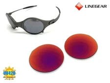LINEGEAR Premium Red UV42 Non-Polarized Lens for Oakley Mars / Ruby [MA-PR]
