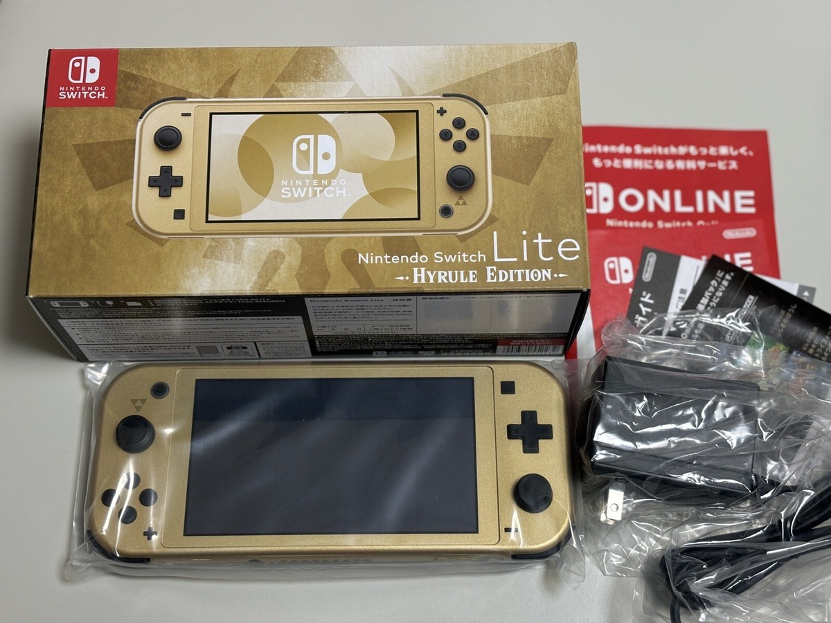 Nintendo Switch Lite Legend of Zelda Hyrule Edition Console Nintendo Switch Lite Legend of Zelda Hyrule Edition Console