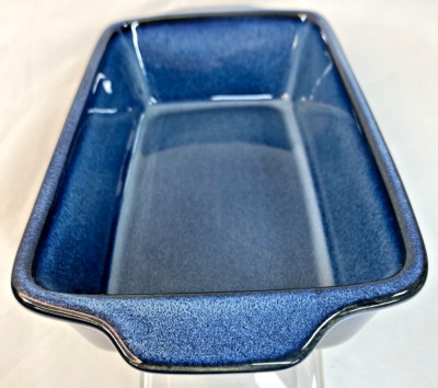 Basque Ceramique Blue Andalusian Baking/loaf Dish