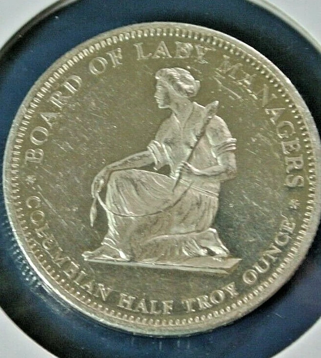 1893 BOARD OF LADY MANAGERS COLUMBIAN QAURTER AU++ WITH LUSTRE - Image 2 of 4