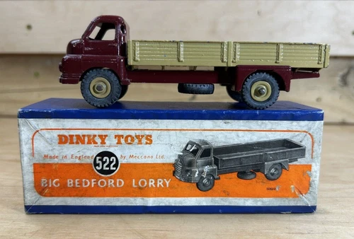 Vintage Dinky Toys #522 Big Bedford Lorry Truck Made In England By Meccano LTD.
