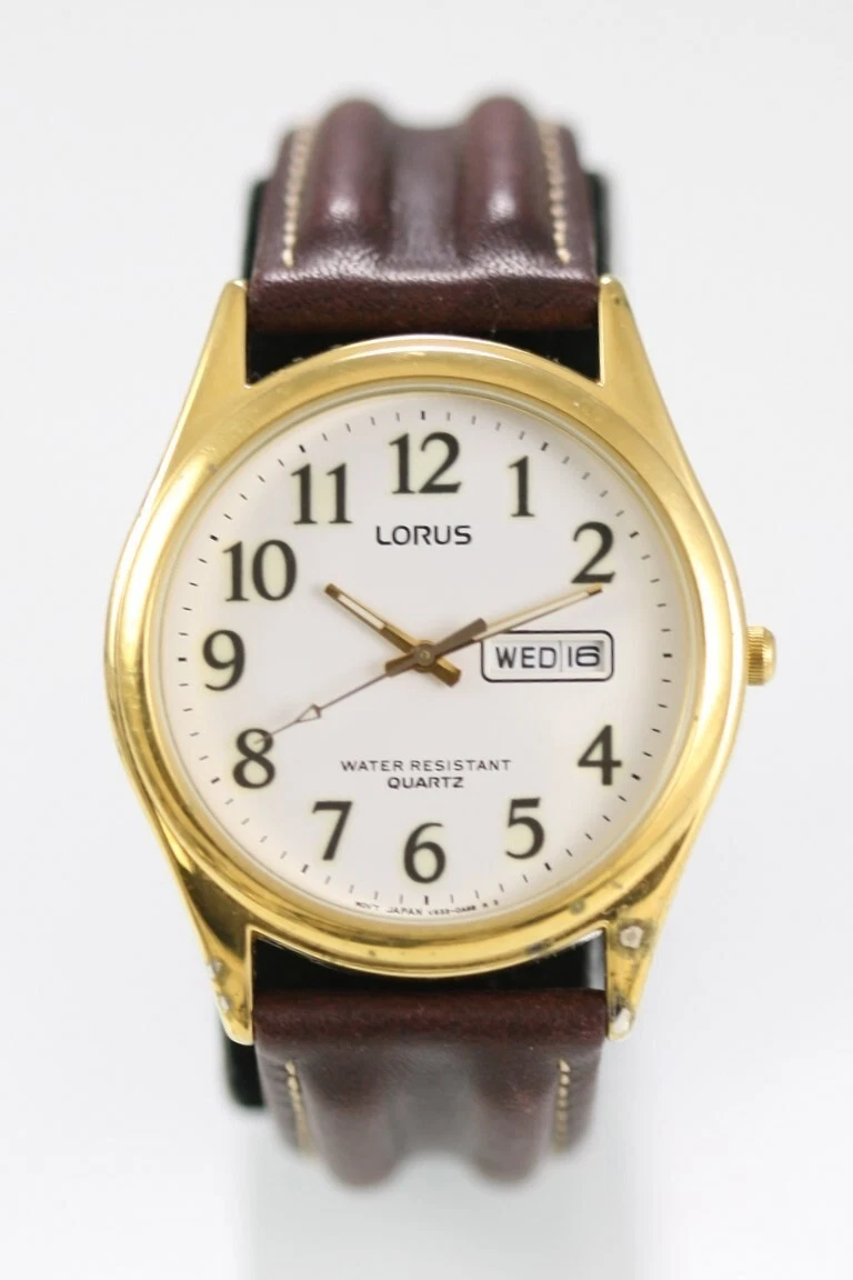 Lorus hotsell leather watch