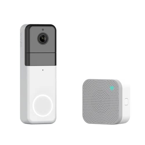WYZE Wireless Video Doorbell Pro (Gong enthalten), 1440 HD Video, 1:1 Aspekt - Bild 1 von 6