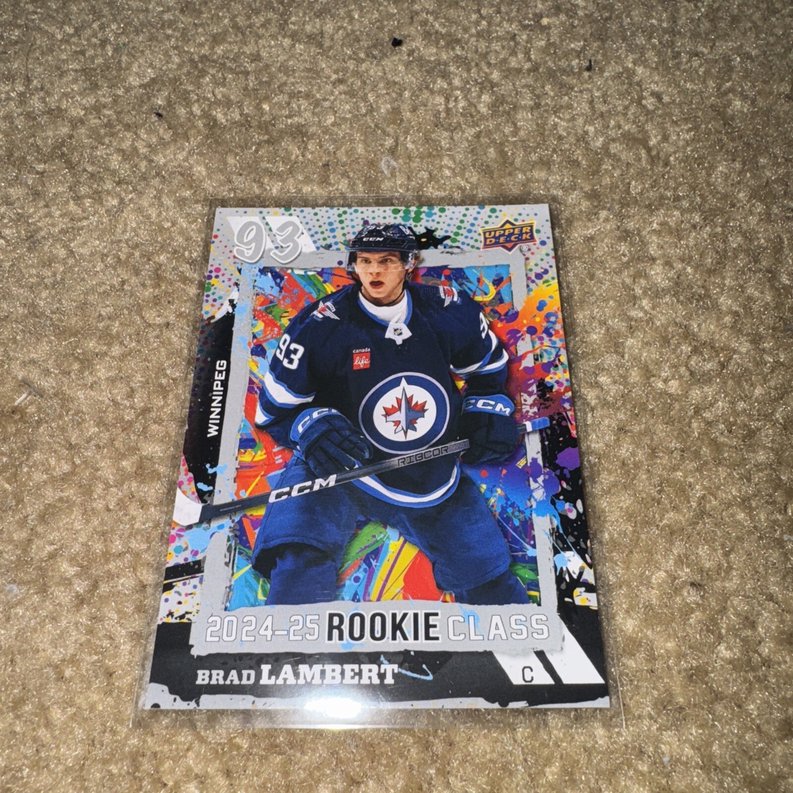 2024-25 Upper Deck Series 1 Hockey Brad Lambert Rookie Class #RC-9 In Bonus Pack