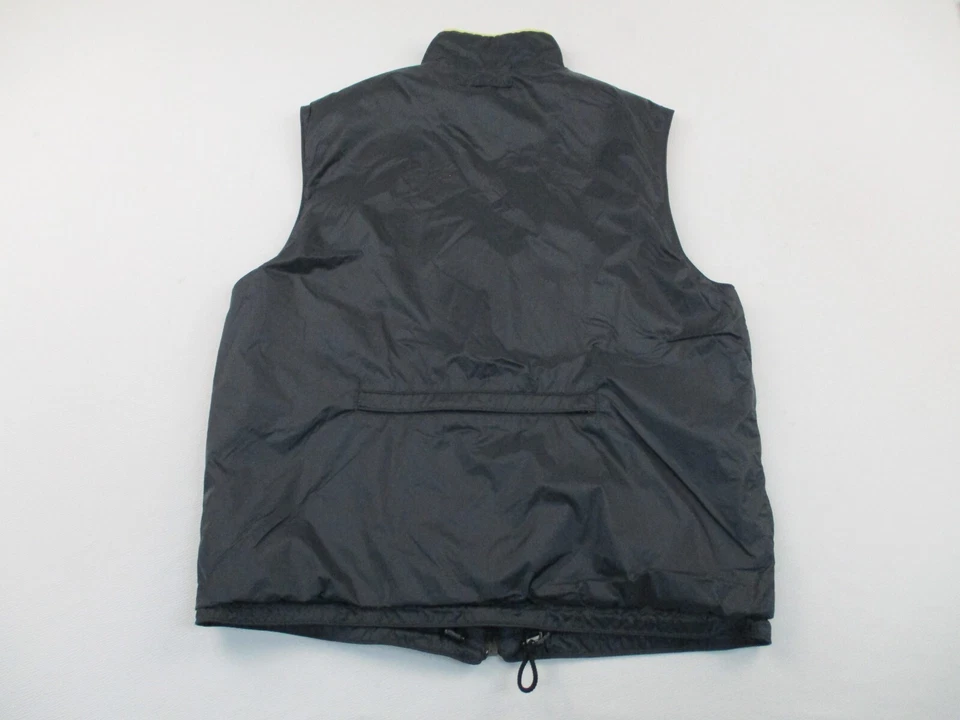 Chaleco Masters Para Hombre Mediano Negro Cremallera Augusta National Golf Atlético Ligero Foto 3 de 4