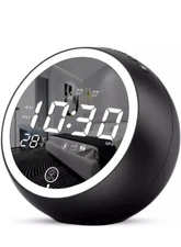 Premium X10 Alarm Clock Radio Bluetooth Speaker Dual Alarms & USB Chargers - USA