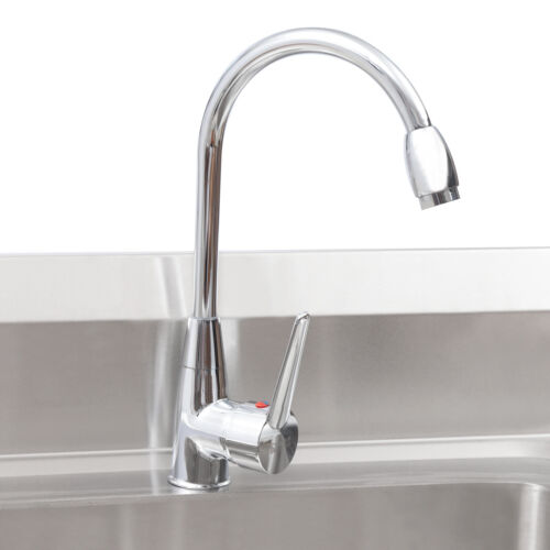 Handwaschbecken Gastro Waschbecken Edelstahl Edelstahlsp??le Seitige Aufkantung - Bild 8 von 15