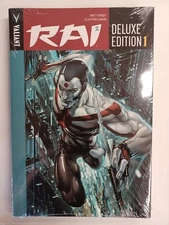 Rai Deluxe Edition Valiant Hardcover Vol 1 - New & Sealed - OOP - Clayton Crain!