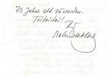 Boleslaw Barlog (+) FILM STAGE OPERA DIRECTOR autograph, signed letter Boleslaw Barlog (+) FILM STAGE OPERA DIRECTOR autograph, signed letter