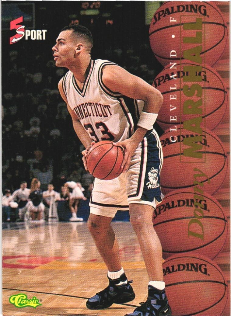 1995 Classic Five Sport #35 Donny Marshall Cleveland Cavaliers