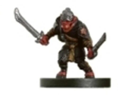 WIZARDS OF THE COAST D&D MINIATURES SILENT WOLF GOBLIN 43/60 C ABERAZIONI