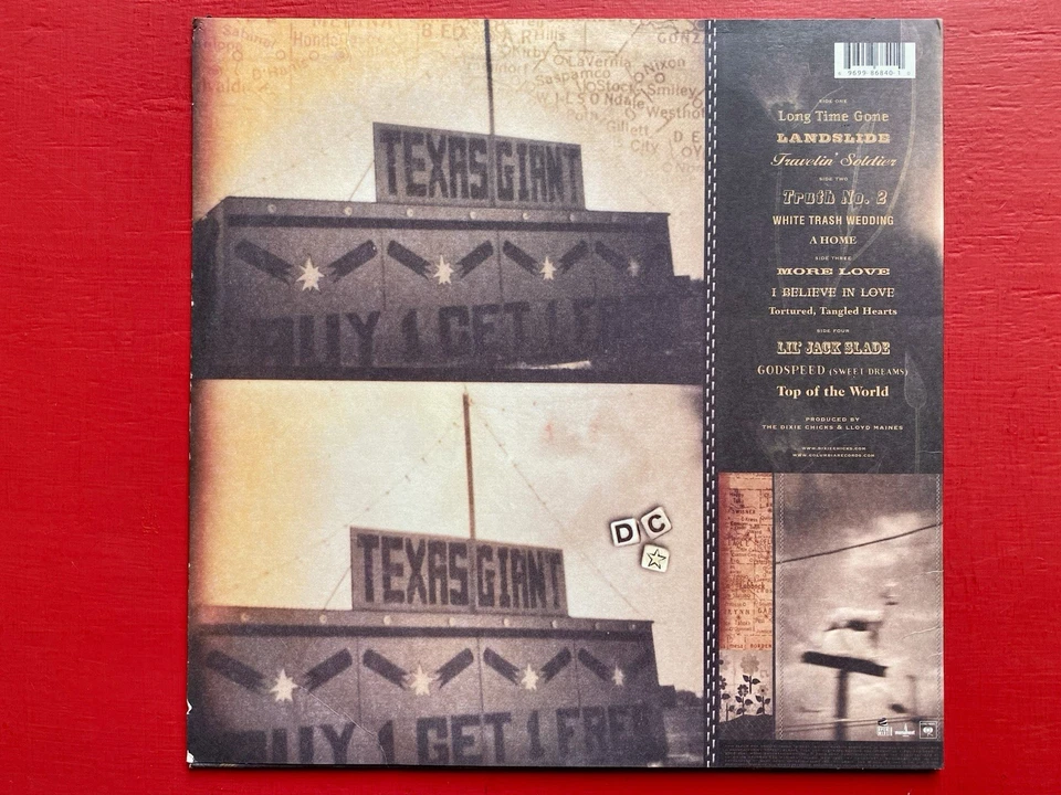 Dixie Chicks - Home 2002 First Vinyl Pressing 2LPs - EX/EX - image 3 of 4