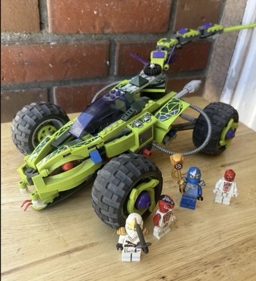 LEGO NINJAGO Fangpyre Truck Ambush 9445 90% Complete Set