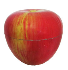 Vtg. Metal USA Wyandotte Apple Toy w/ Japan Wood Table  13 Piece Tea Set