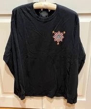 Hawaiian Island Creations HIC Sunburst Mabuhay Pride Black T-shirt Mens Size XL