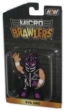 Micro Brawler AEW Evil Uno Pro Wrestling Tees Mini Figure
