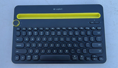 Logitech K480 Compact Bluetooth Multi-Device Keyboard w/ Tablet Stand QWERTY