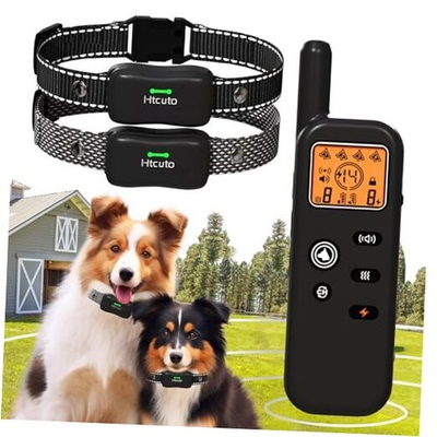 #ad #ad Wireless Dog Fence System for 2 Dogs 856 Acre Electric Fences for Dogs Black $250.62