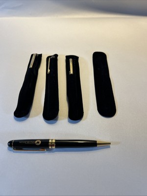 Lot Of 4 Halliburton Perfect Attendance Pens Oil Co