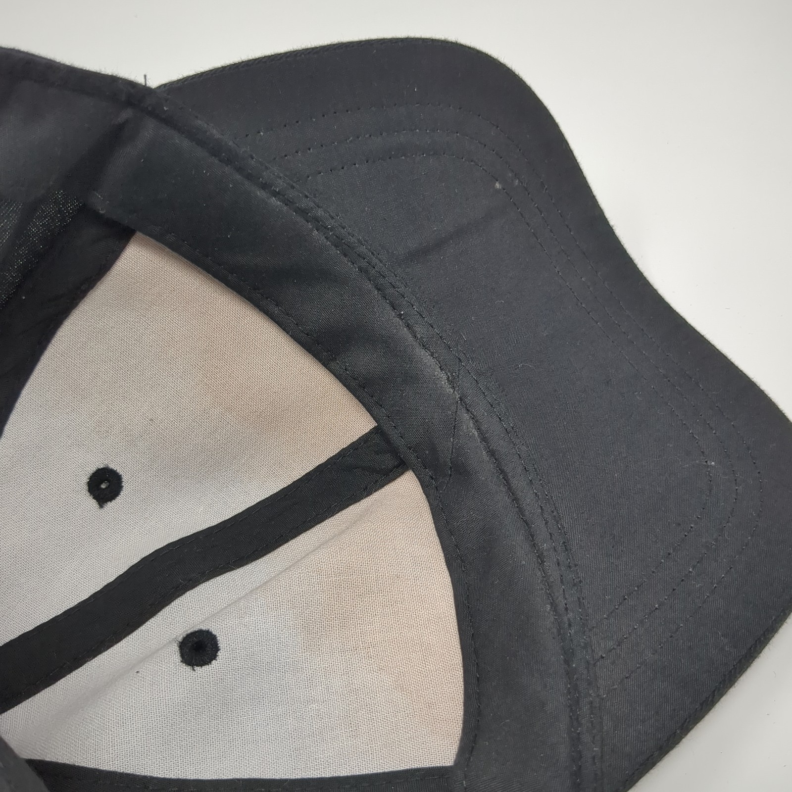 Infinity Snapback Hat Black One Size Solid Adjust… - image 9